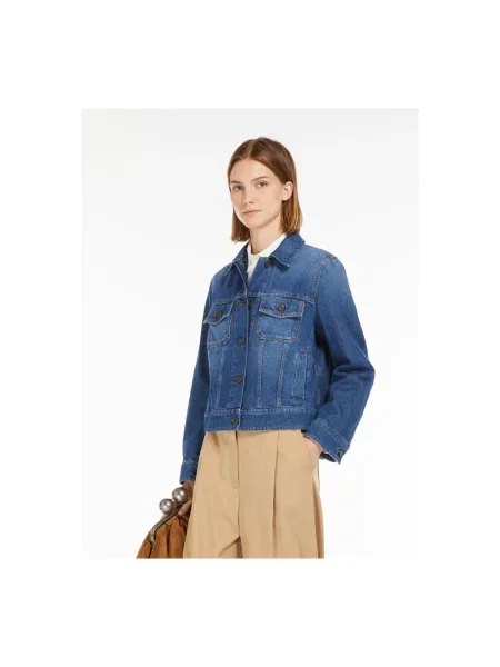 Kurtka Weekend Max Mara niebieska