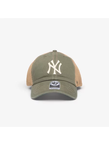 Kšiltovka Brand MLB Clean Up Trawler New York Yankees Cap Green/ Beige Universal béžová