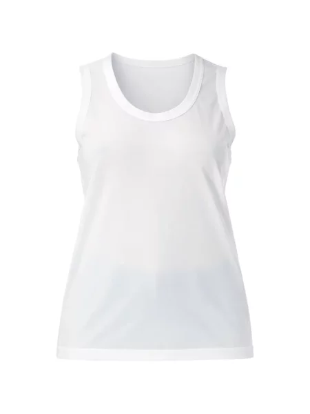 Top Comme Des Garçons fără mâneci alb