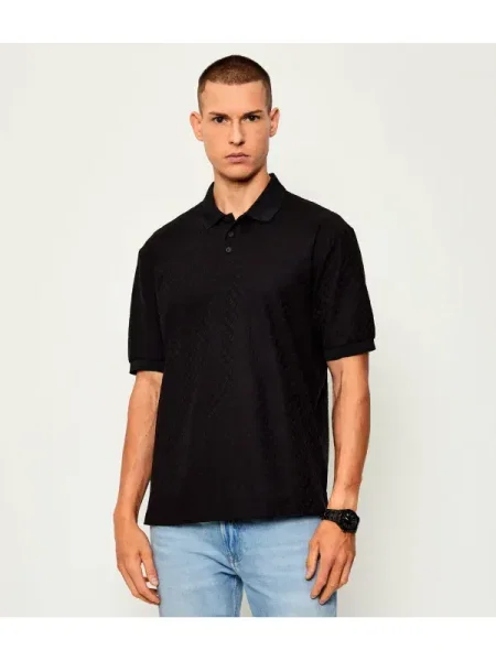 Armani Exchange Polo negru