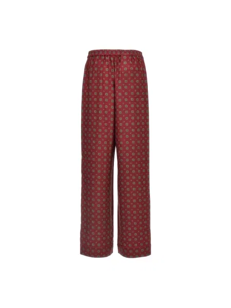 Spodnie Moschino czerwone