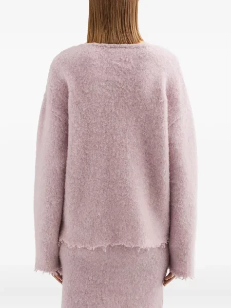 Pulover Jil Sander de lână roz