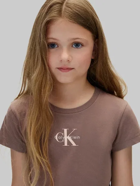 Calvin Klein Jeans тениска за деца от 2 броя розово