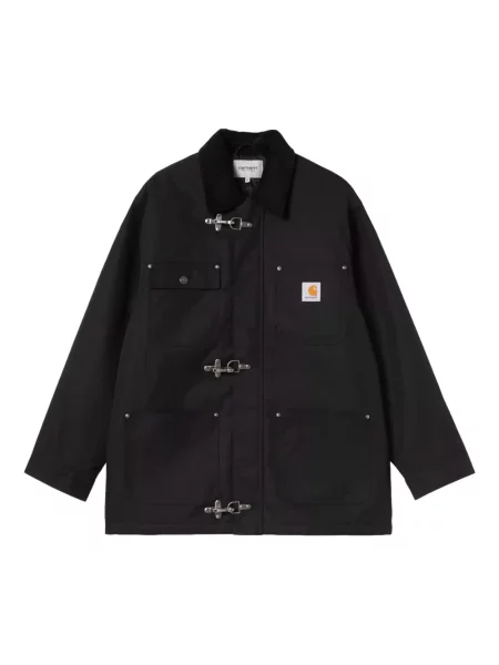 Geacă Carhartt Wip de catifea cord negru