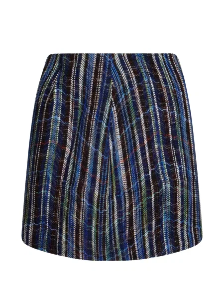 Fusta mini Missoni tricotate albastru