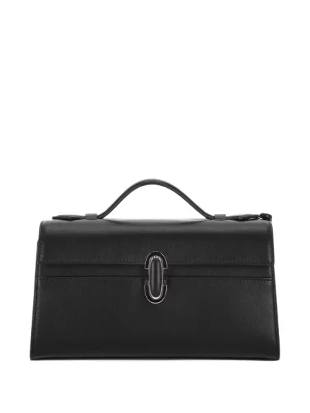 Geantă shopper Savette din piele negru
