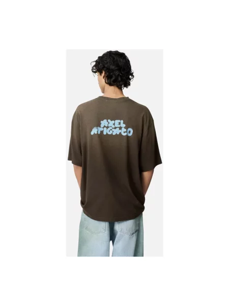 Axel Arigato t-shirt Bubble Reverse T-Shirt brązowa