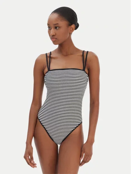 Dámske Jednodielne Plavky Seafolly Dd Bandeau One Piece čierna