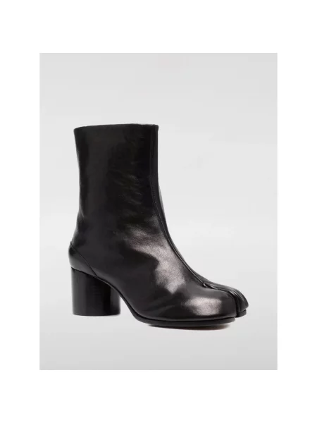 Botki Maison Margiela skórzane czarne