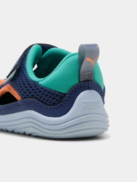 Дитячі Кросівки повсякденні PUMA Kitten Summer V Inf комбінований верх синій