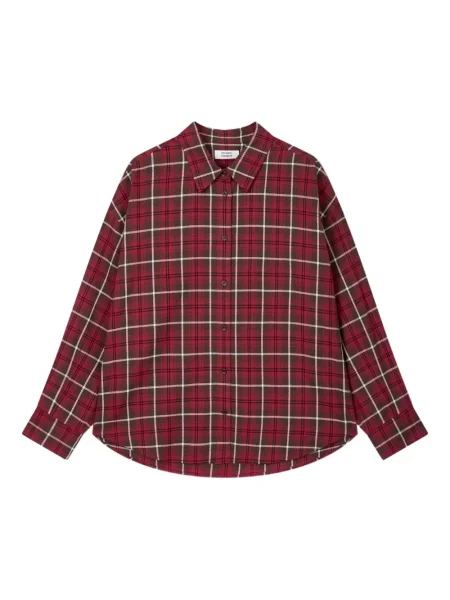Cămașă Studio Tomboy în carouri roșu
