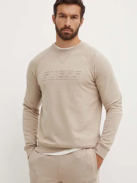 Guess bluza ALDWIN beżowa