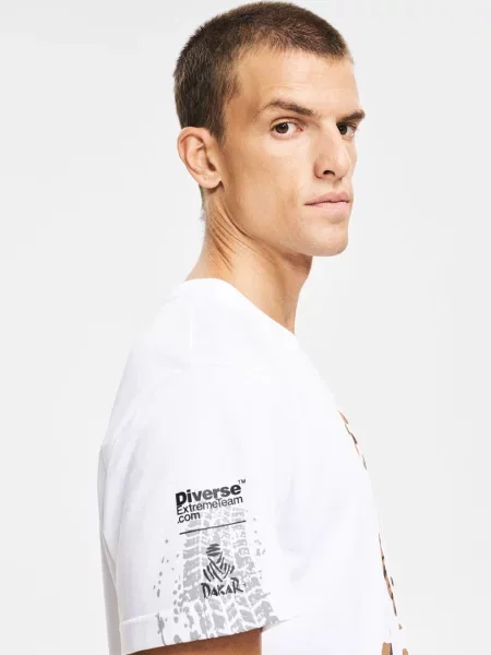 Футболка DIVERSE Dkr Des білий