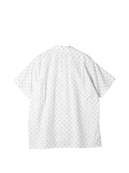 Cămașă Engineered Garments cu imagine alb