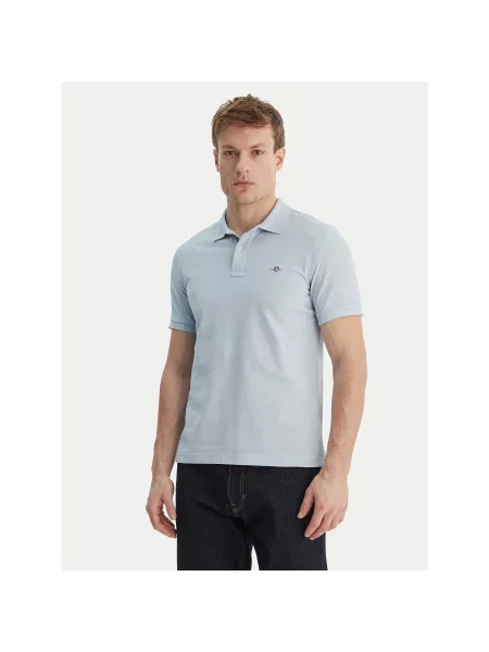Gant Polo majica Shield modra