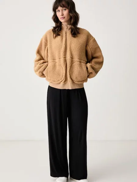 Women'secret bluza rozpinana beżowa