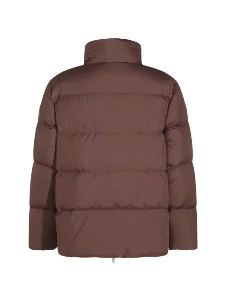 Geacă cu puf Moncler maro