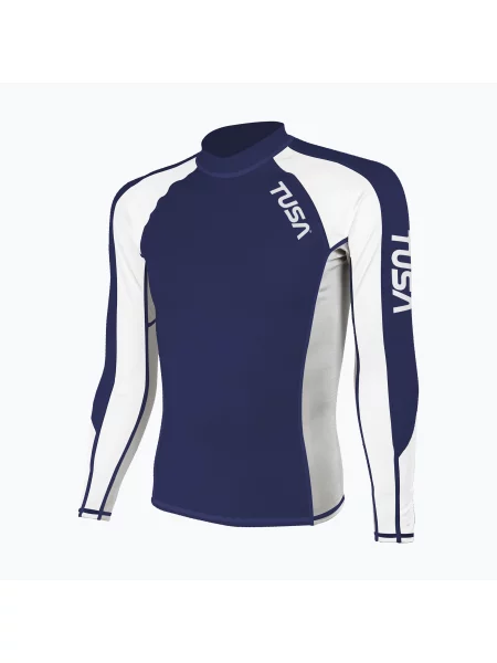 Longsleeve do pływania TUSA Rashguard navy blue niebieska