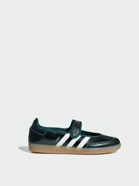 Шкіряні Балетки adidas Samba зелений