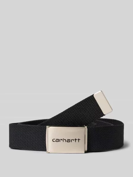 Pasek Carhartt Work In Progress z paskiem casual czarny