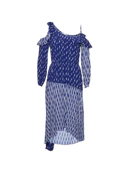 Rochie midi Sandro albastru