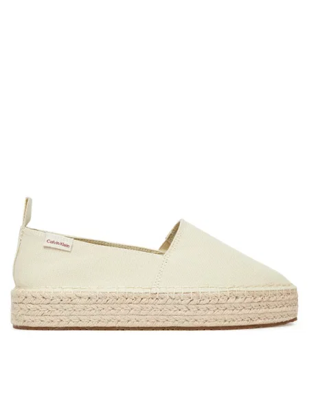 Calvin Klein Jeans Espadrilės Platform Espadrille Ml Cs smėlio