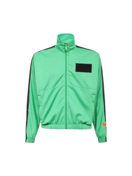 Kurtka Heron Preston z logo zielona