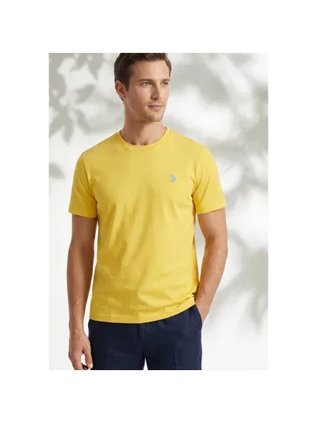 Koszulka polo U.s Polo Assn. żółta