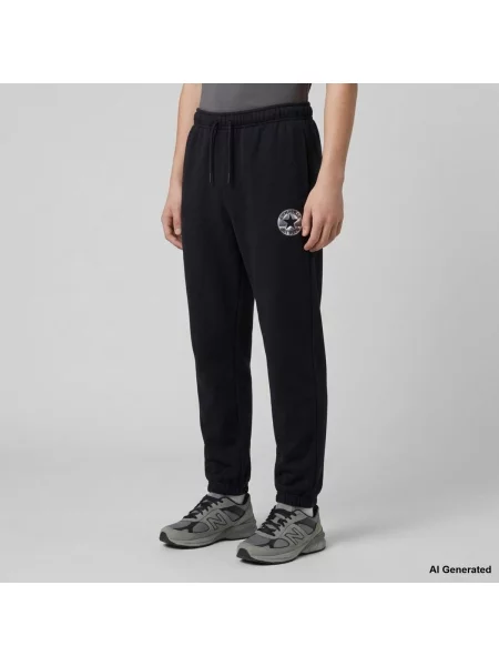 Gyerek jogger Converse fekete