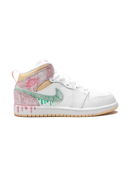 Sneakersy dziecięce Jordan białe