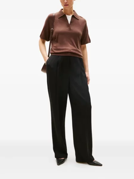 Pantaloni Tommy Hilfiger negru