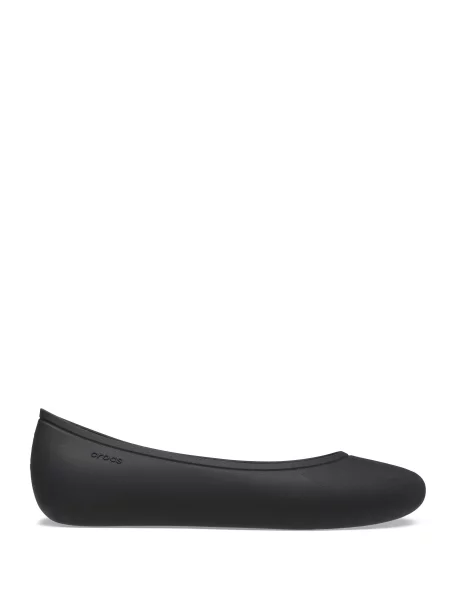 Балетки Crocs черные