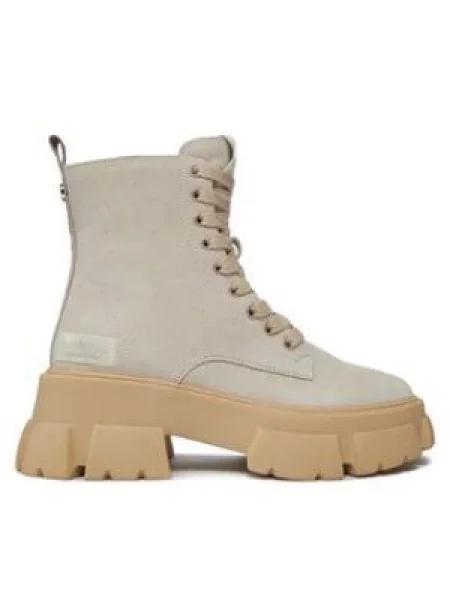 Kozačky Steve Madden béžové