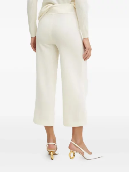 Pantaloni Luisa Spagnoli alb