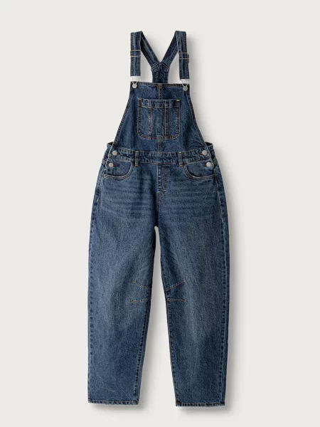 Levi's tregerice za djecu BAGGY BARREL OVERALL plava