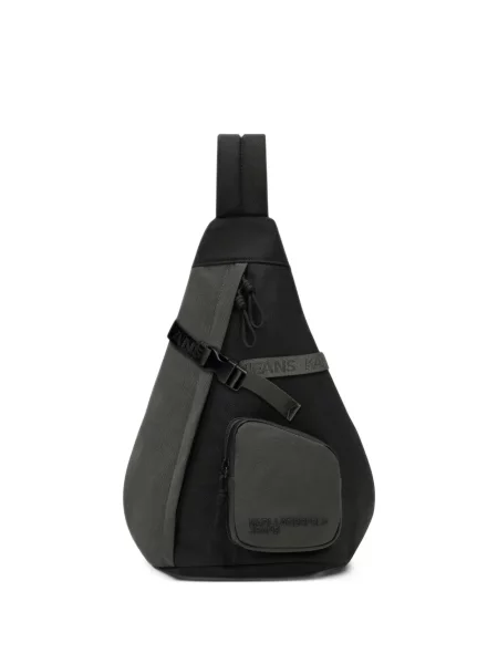 Geantă crossbody Karl Lagerfeld Jeans cu autograf negru