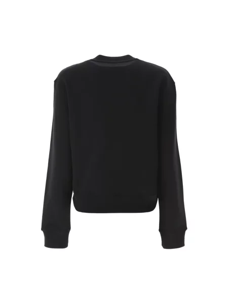 Bluza Moschino o skróconej długości typu teddy czarna