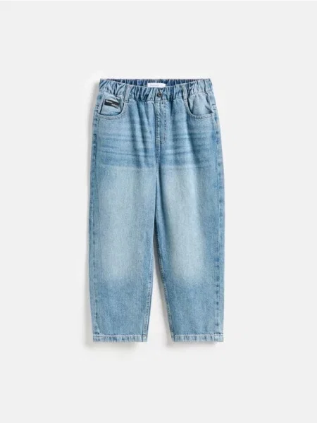 Reserved Джинси baggy синій