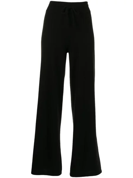 Pantaloni Lisa Yang din cașmir alergare negru