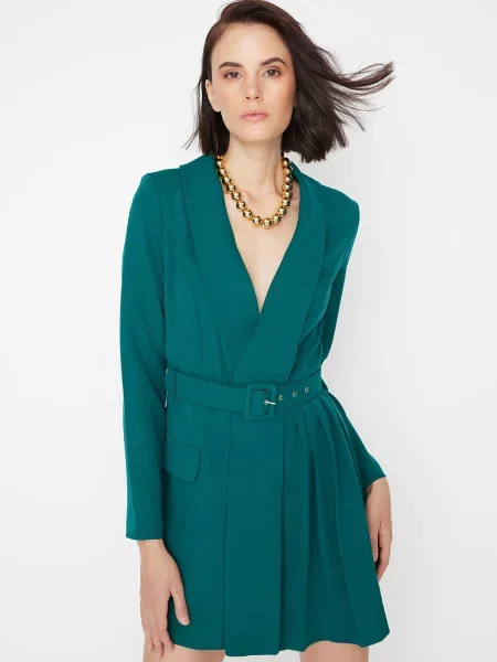 Rochie Trendyol țesută verde