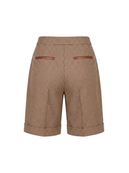 Bermudy Trussardi brązowe