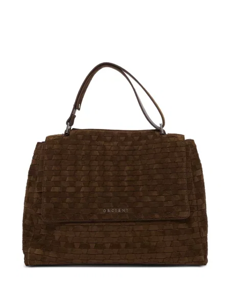 Geantă shopper Orciani maro