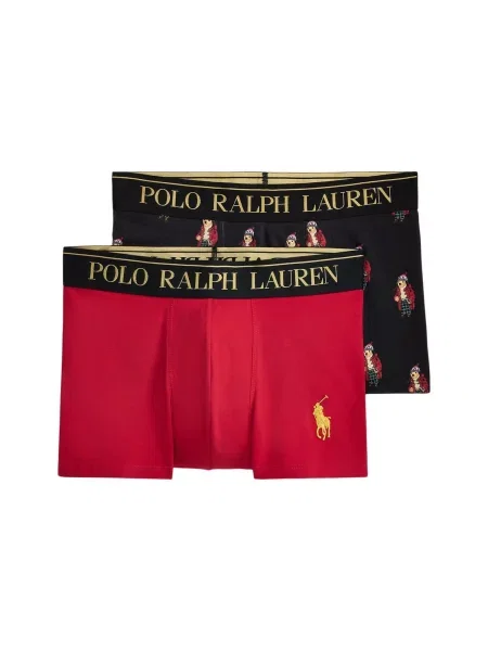 Polo Ralph Lauren Boxeri galben auriu / roșu negru