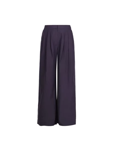 Spodnie palazzo Ottodame czarne