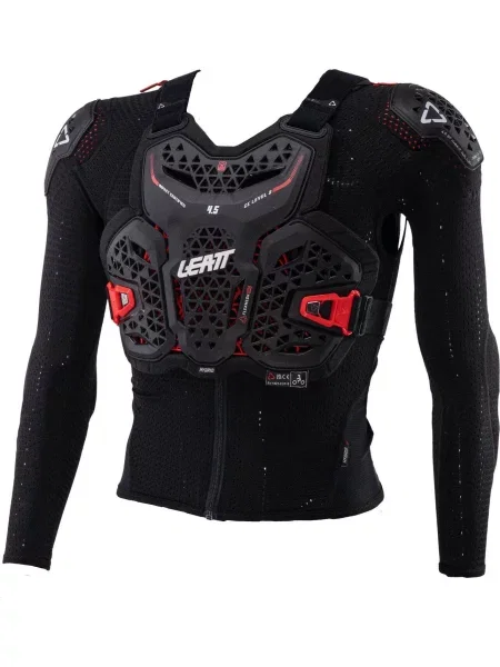Ochraniacz ciała dziecięcy LEATT Body Protector Hybrid Junior czarny