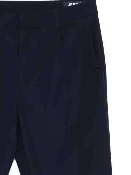 Pantaloni K-way plisate albastru