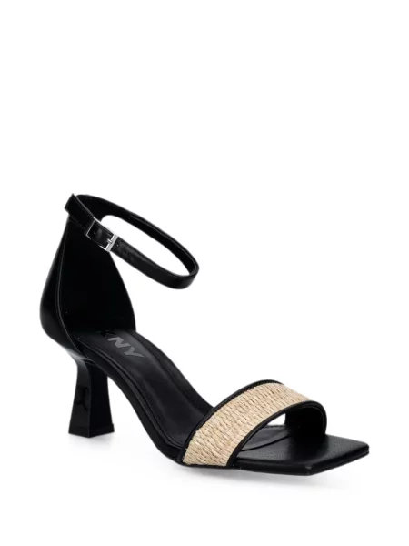 Sandale Dkny cu bretele negru