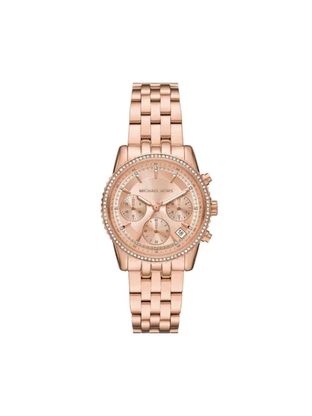 Michael Kors Zegarek Ritz Ladies Chronograph różowy
