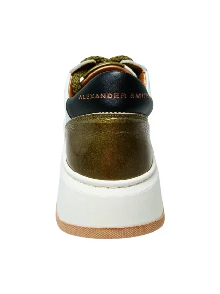 Sneakersy Alexander Smith białe