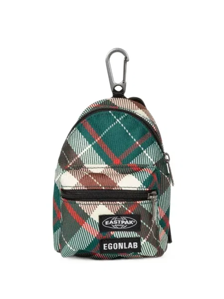 Geantă Eastpak în carouri verde